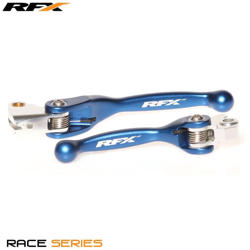 R-FXFL4030055BU Set leve RFX Race pieghevole forgiato blu Yamaha WRF 250-450, COD: R-FXFL4030055BU