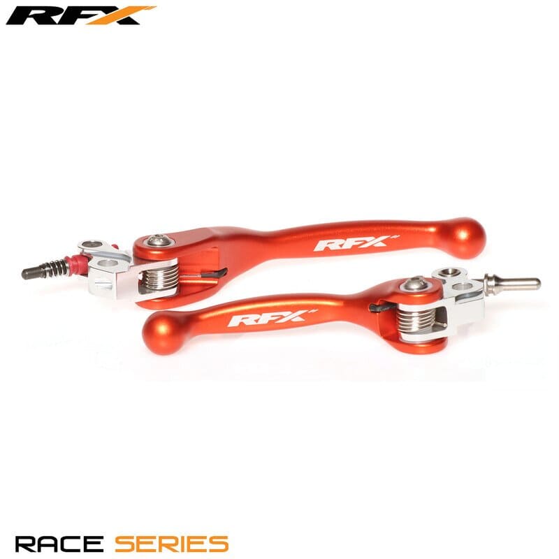 R-FXFL5040055OR Set leve RFX Race pieghevole forgiato arancione KTM SX 65, COD: R-FXFL5040055OR
