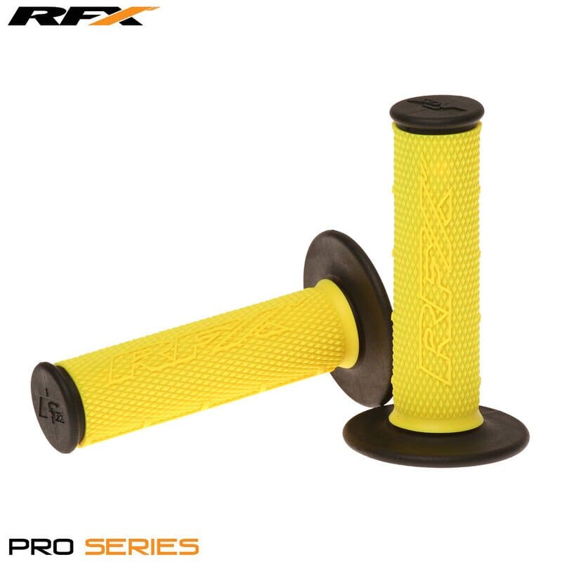 R-FXHG2020099YL Manopole RFX Pro Series doppia densità giallo / nero, COD: R-FXHG2020099YL