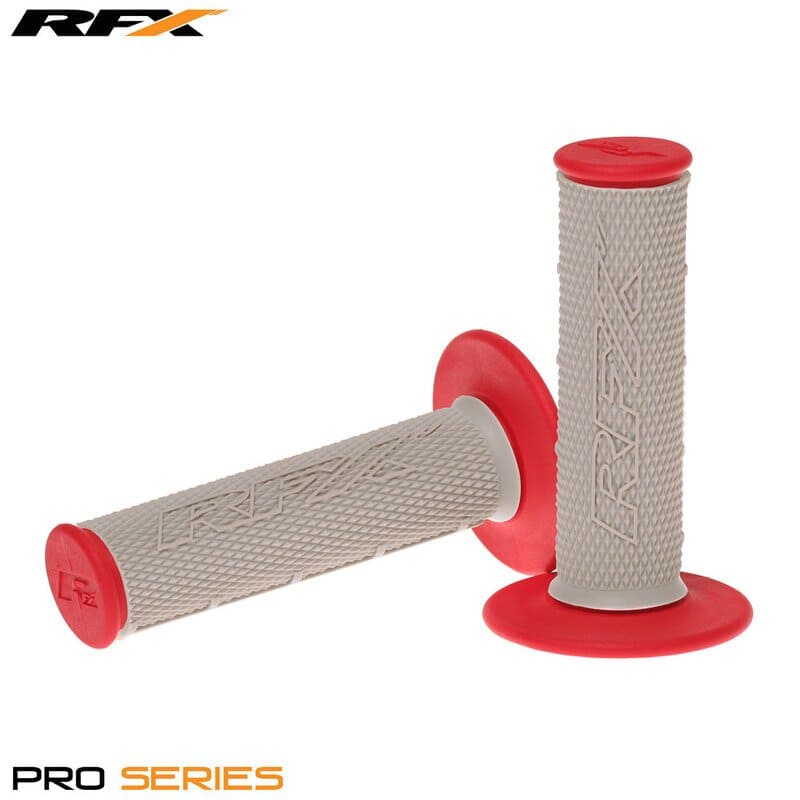 R-FXHG2050099RD Manopole Pro Series doppia densità grigio / rosso, COD: R-FXHG2050099RD