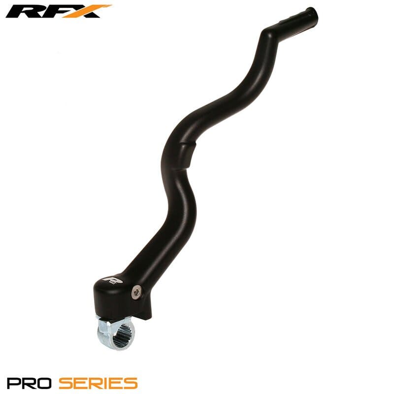 R-FXKS2020099H3 Pedivella avviamento RFX Pro Series hard anodized nero - Kawasaki KXF 450 2009-2015, COD: R-FXKS2020099H3