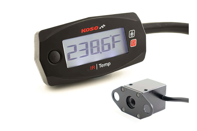KO-BA033050 Koso MINI 4 IFR Infrared Tire Temperature Gauge with Sensor