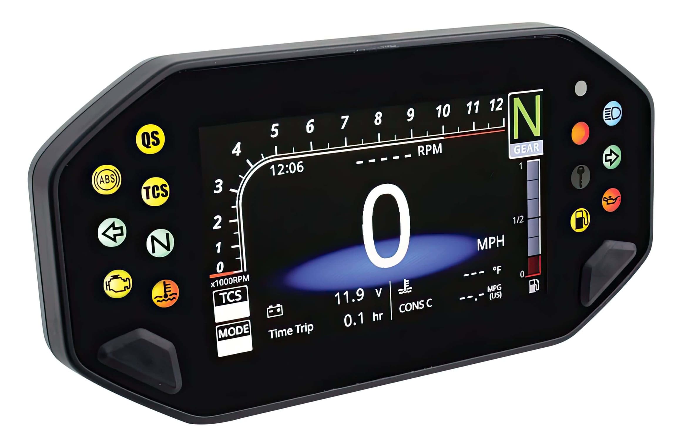 KO-BA081000 Contachilometri Koso RX4 Yamaha MT-07 / MT-09 / XSR 700, COD: KO-BA081000