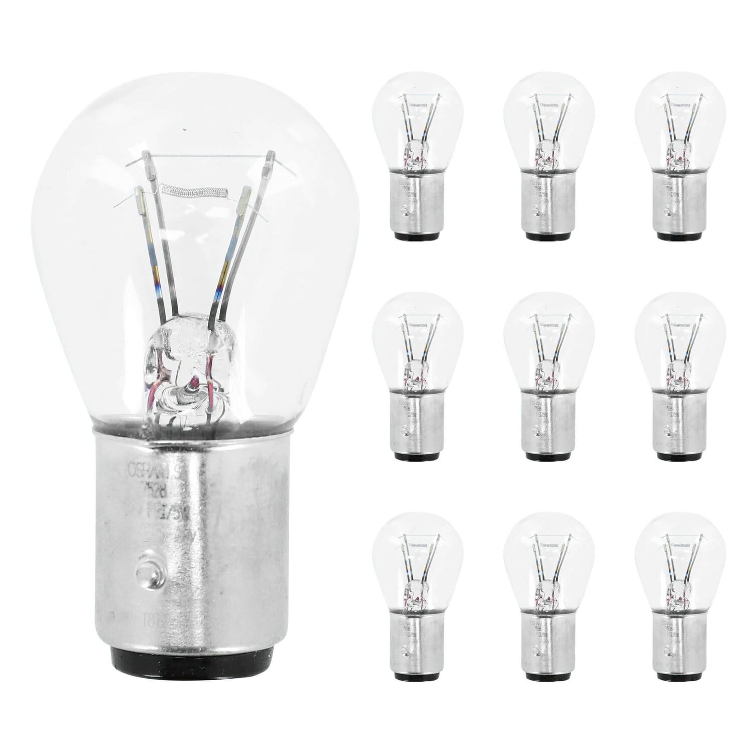 OSR17424 Lampadina P21/5W 12V - 21W BAY15D Osram bianco