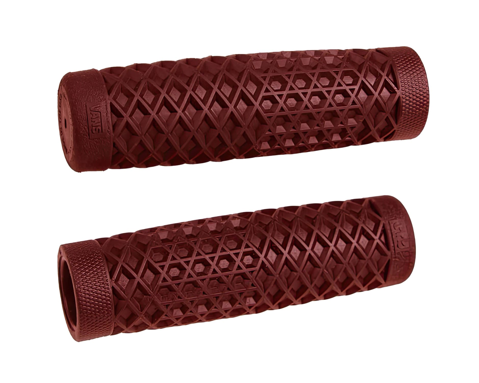 ODI-B02VTDR Manopole ODI Vans Cult V-Twin VANS® Waffle rosso scuro