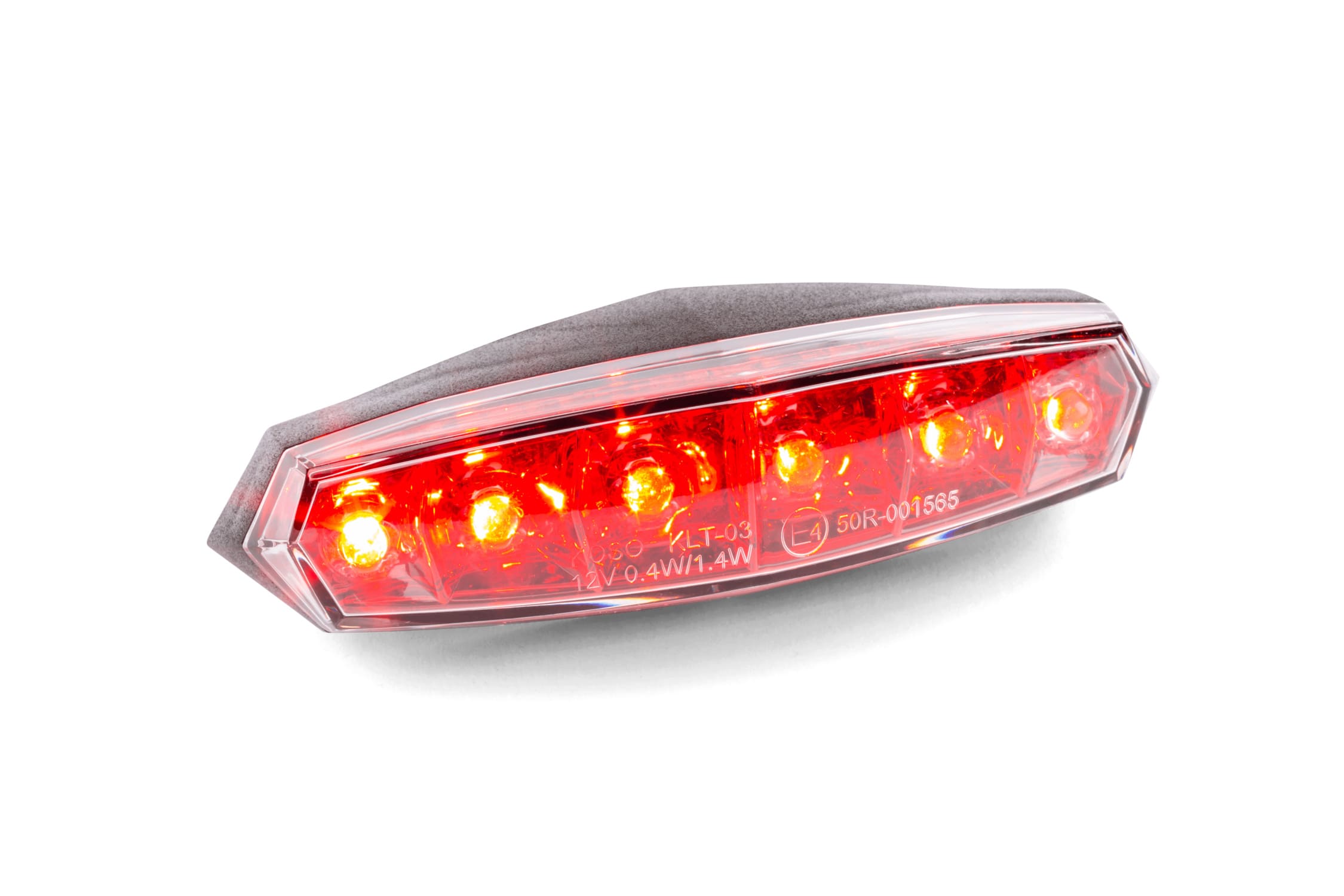 KO-HB020R00 Fanalino LED KOSO universale rosso omologato CE, COD: KO-HB020R00