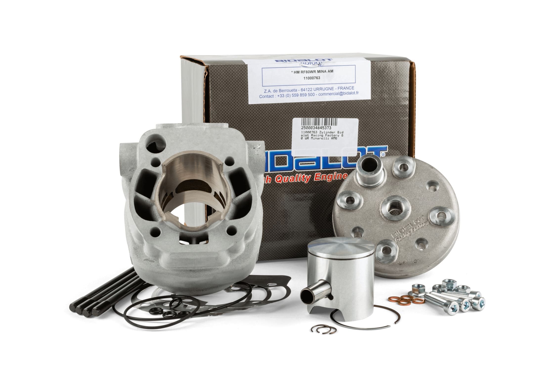 BID11000763 Gruppo termico Bidalot Racing Factory 80 WR Minarelli AM6, COD: BID11000763