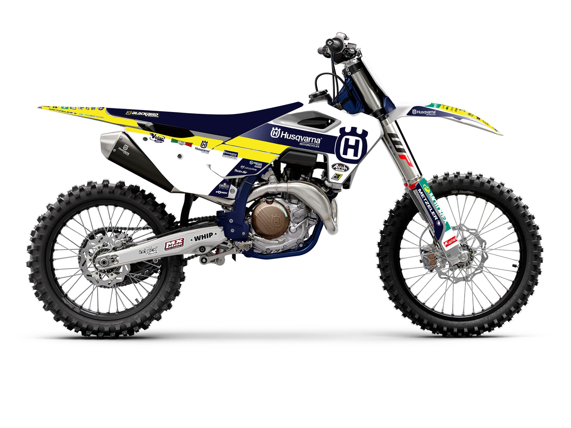 BB-8616R6 Kit deco Blackbird Husqvarna TC / FC 2023 con coprisella, COD: BB-8616R6
