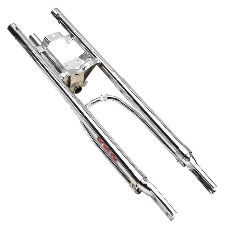 EBR509416 Forcella EBR cromata Peugeot 103 MVL senza ponte superiore (17 pollici)