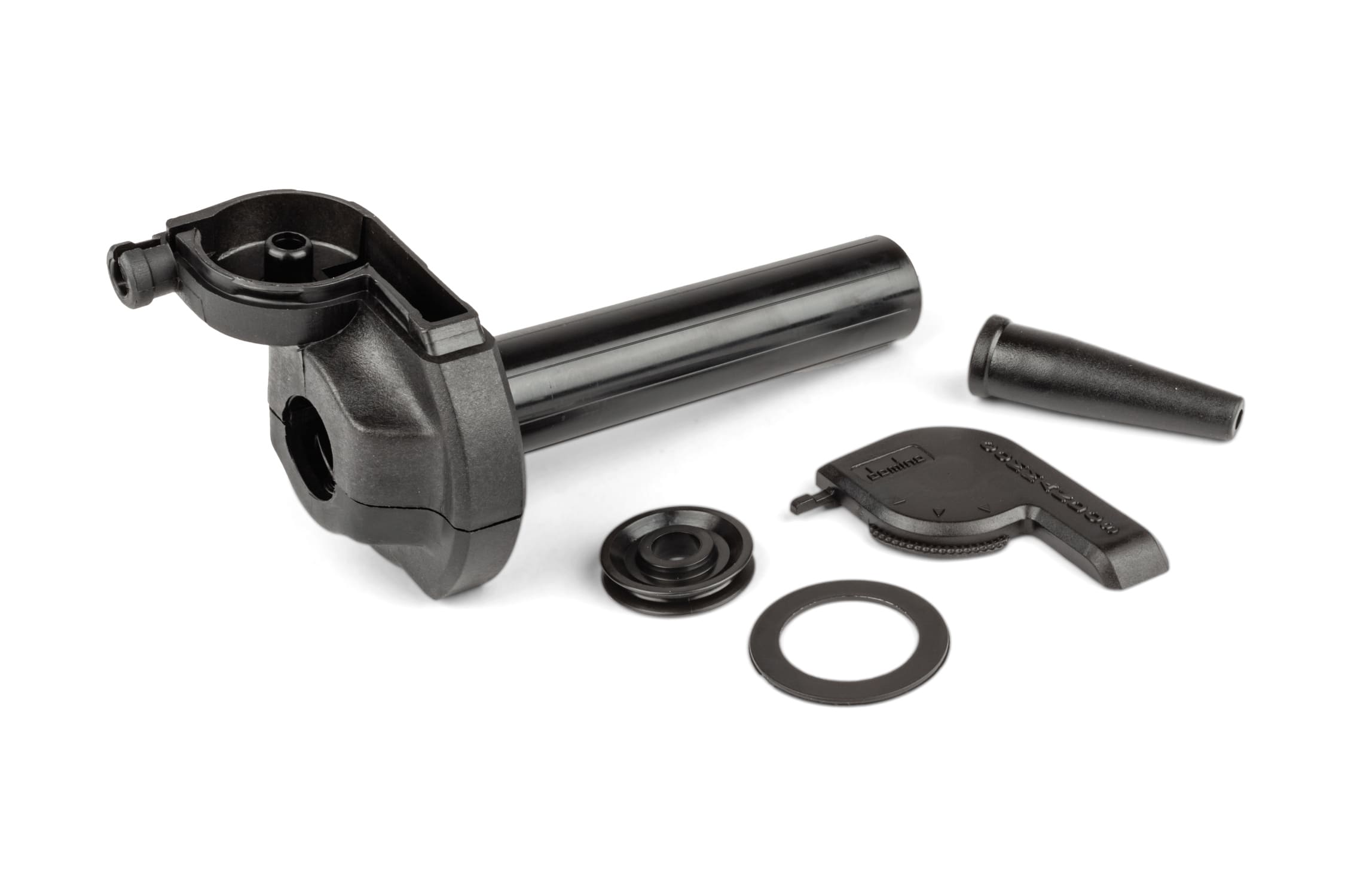 DOM0550.03 Comando gas Domino nero - senza rivestimento, COD: DOM0550.03