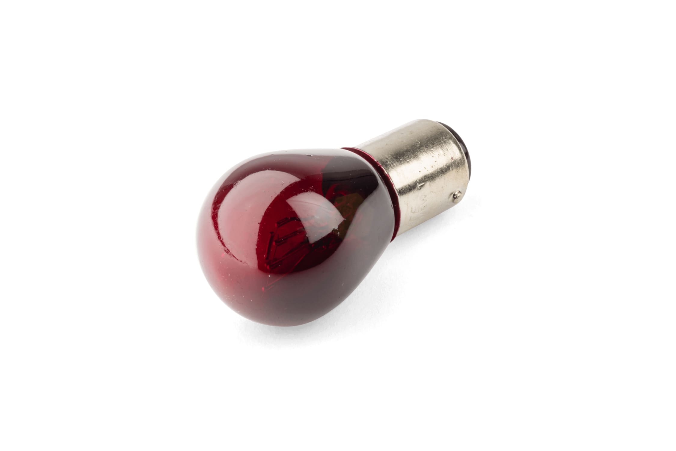 STR-800.14/RE Lampadina Fanalino STR8 colorata BAY15d, rossa, COD: STR-800.14/RE