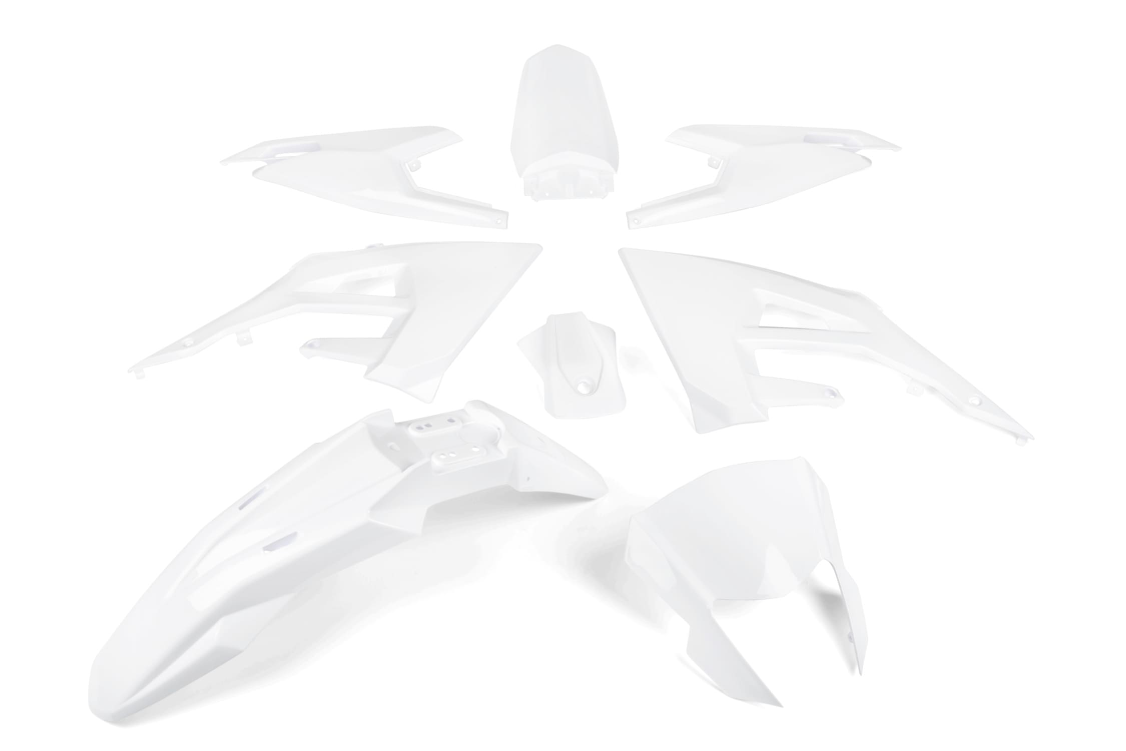 STR-996.00/WH Kit carena 8 pezzi bianco Derbi X-Treme dopo 2018, COD: STR-996.00/WH