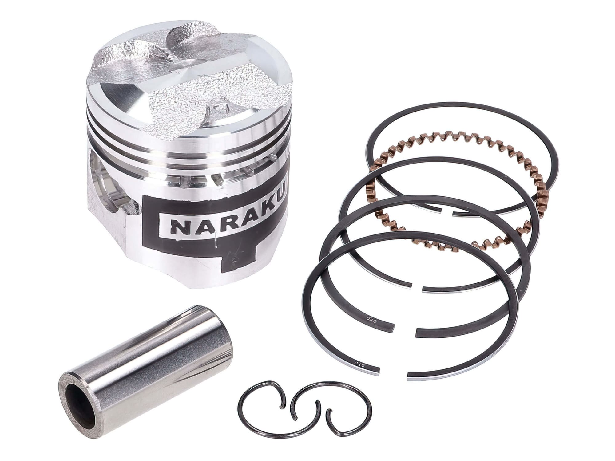 NK104.50 Pistone Naraku 39mm V.2 50cc Piaggio 4T 4V, COD: NK104.50