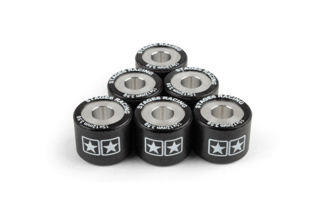 S6-G6-161100 Variator Rollers (x6) Stage6 16x13mm - 11g