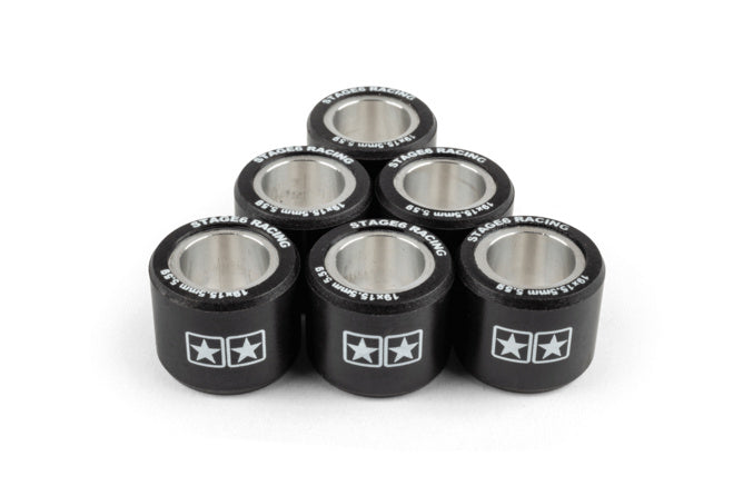 S6-G6-161100 Variator Rollers (x6) Stage6 16x13mm - 11g