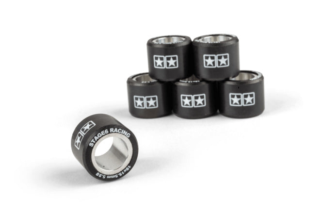 S6-G6-161100 Variator Rollers (x6) Stage6 16x13mm - 11g