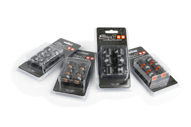 S6-G6-161100 Variator Rollers (x6) Stage6 16x13mm - 11g