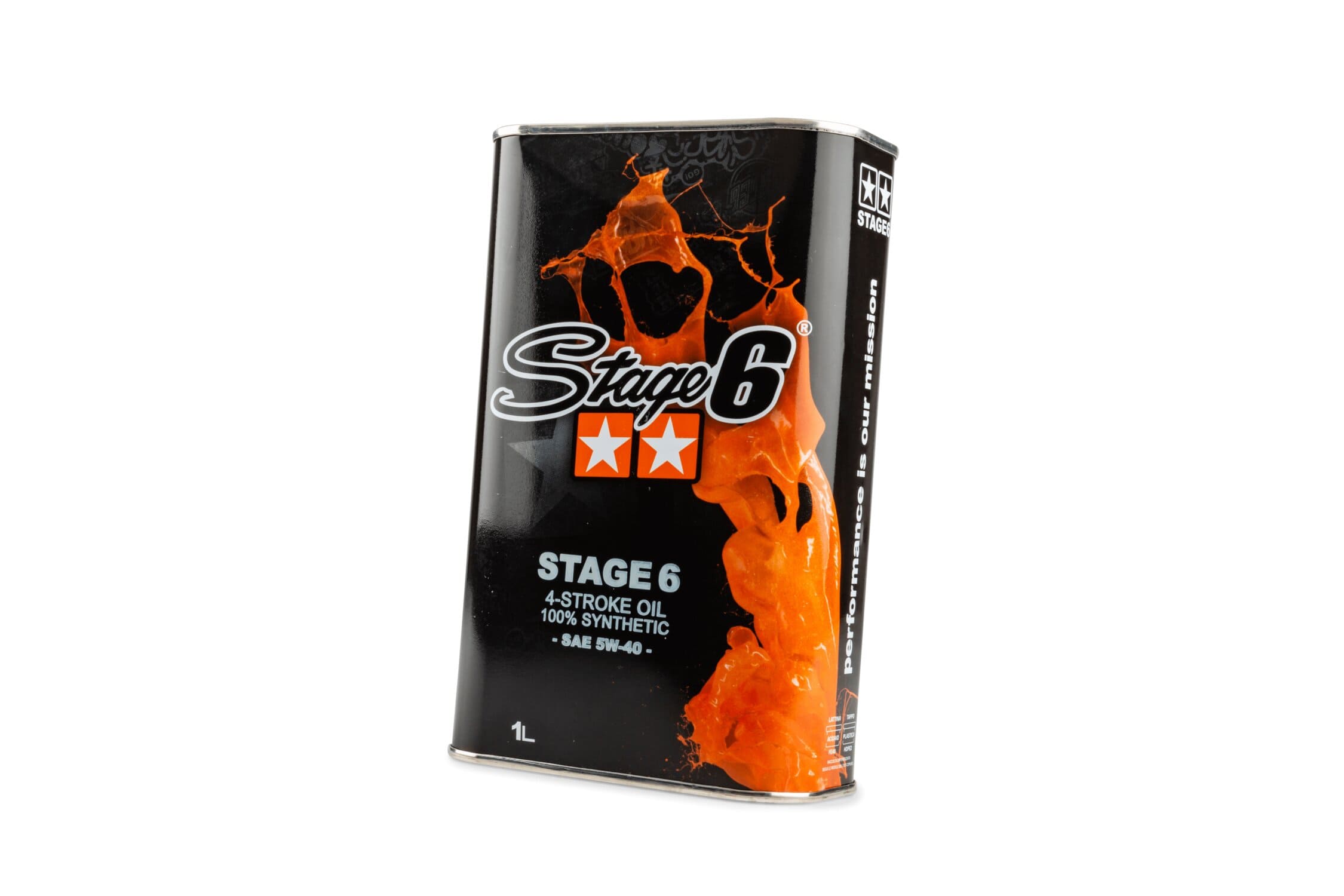 S6-0241 Olio 4 tempi 5W40 Stage6 1L, COD: S6-0241