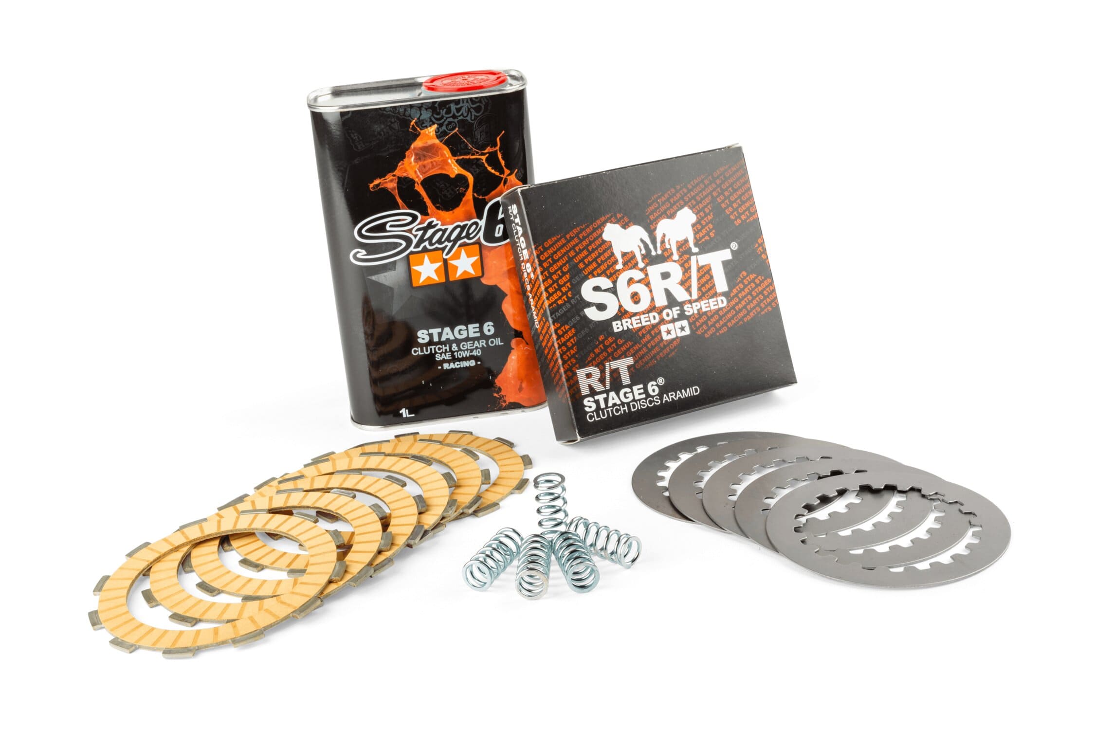 S6-5059301/PACK Kit Frizione Stage6 R/T 6 dischi + olio trasmissione Derbi, COD: S6-5059301/PACK
