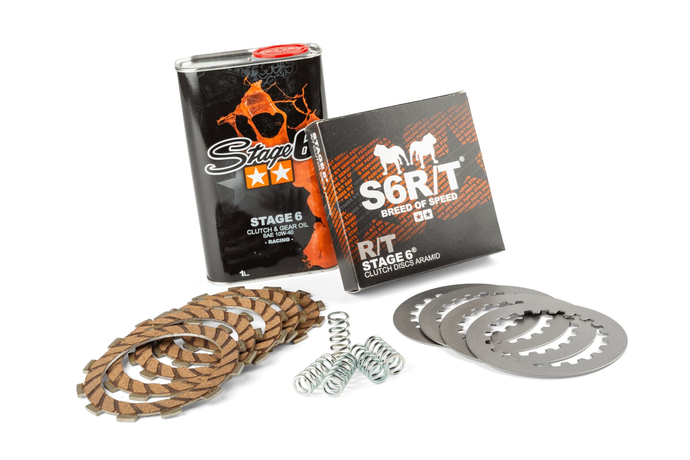 S6-5059302/PACK Kit Frizione Stage6 R/T 5 dischi + olio trasmissione Derbi, COD: S6-5059302/PACK