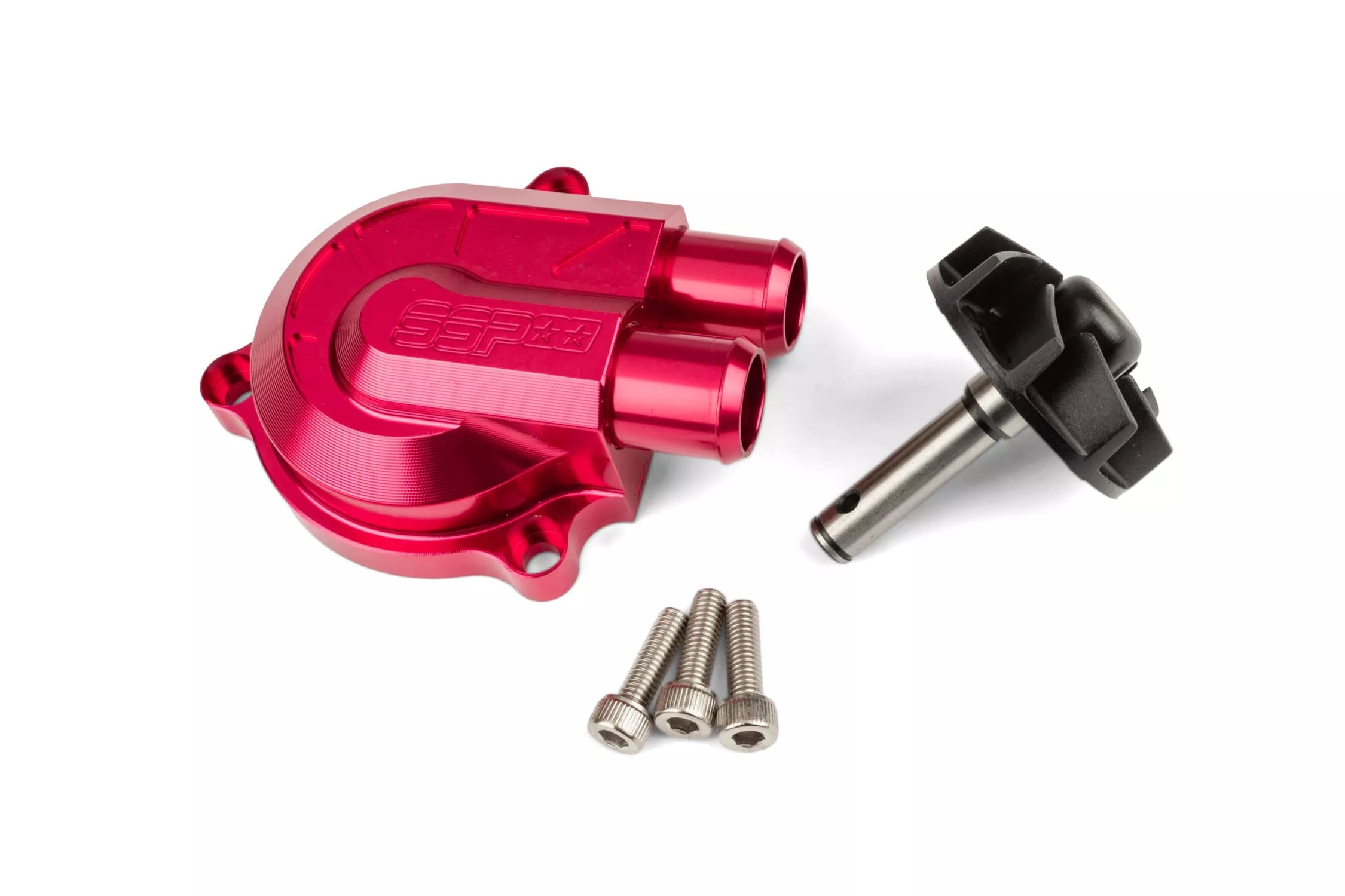 s6-ssp566wp/ro oversized water pump ssp red anodized