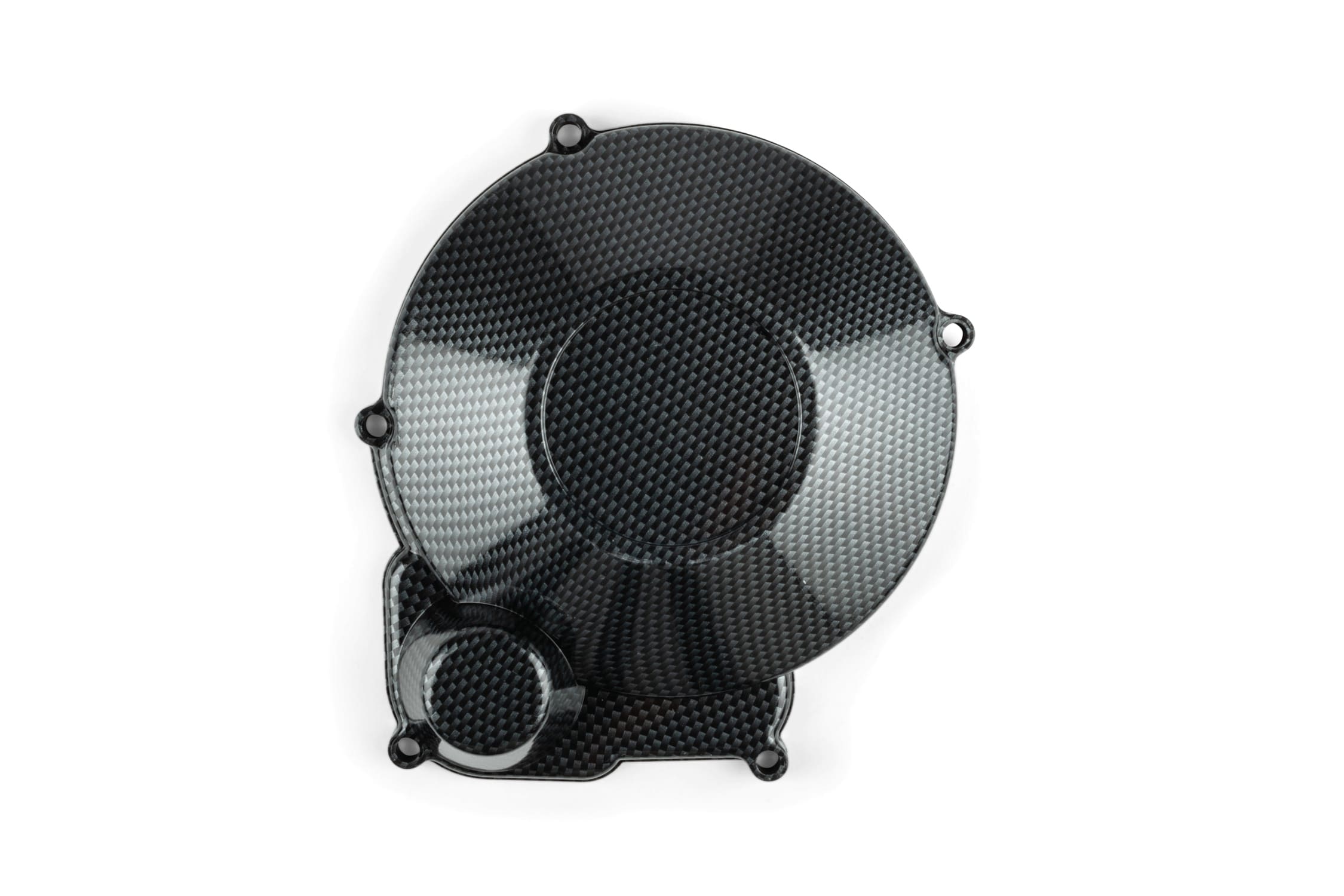 STR-542.70/CA Coperchio Volano STR8, Minarelli AM6, look carbonio, COD: STR-542.70/CA