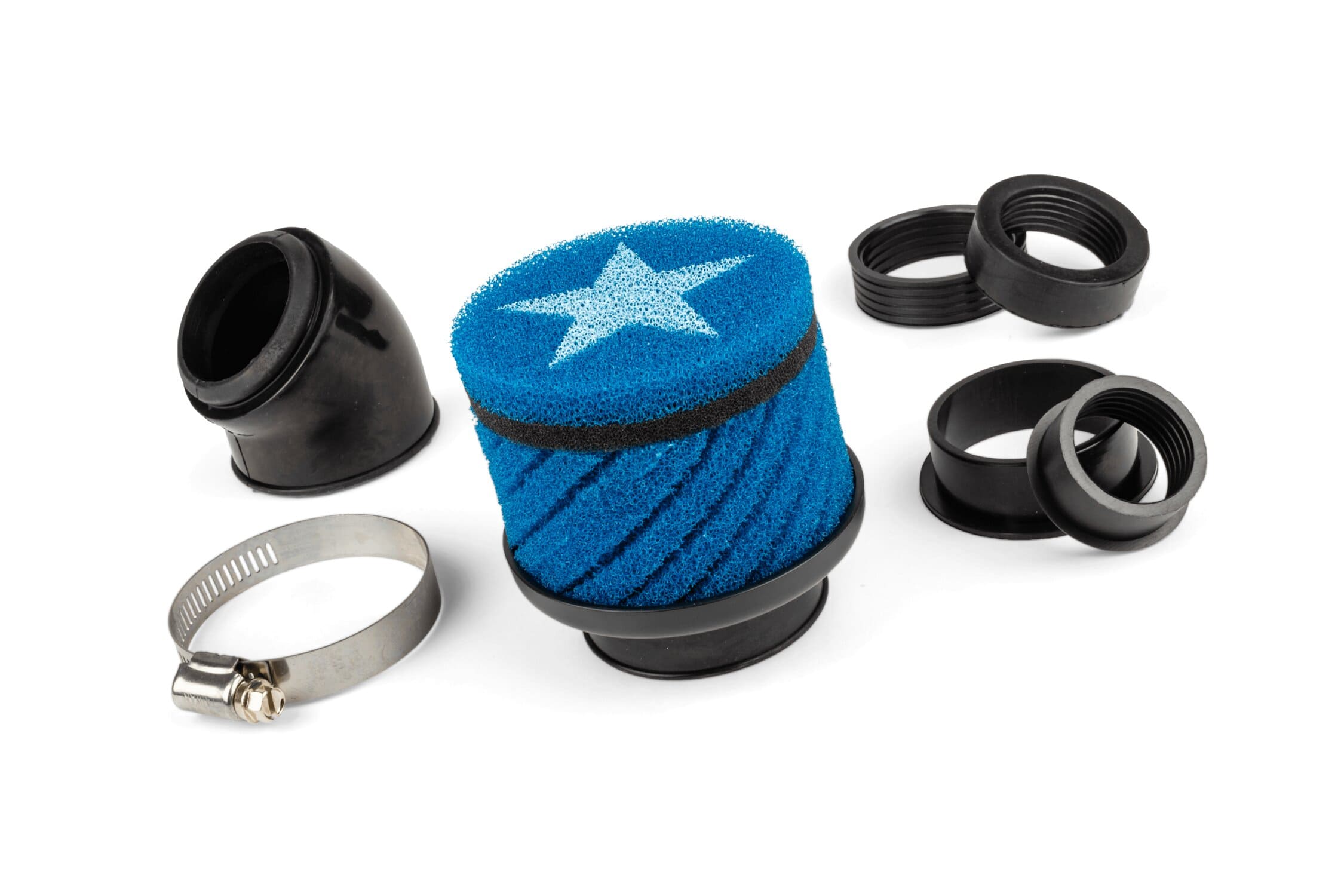 S6-35015/BL Filtro aria Stage6 Racing d.28 - 48mm blu