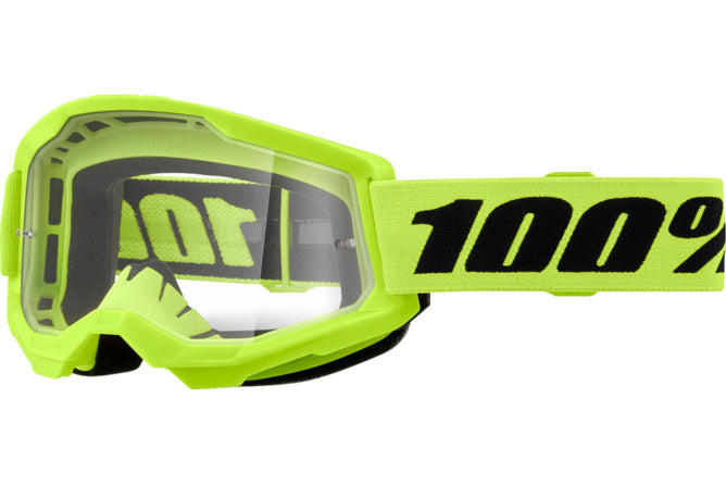 HDP-26013481 Maschera cross 100% Strata 2 giallo fluo - Billaricambi SRLS