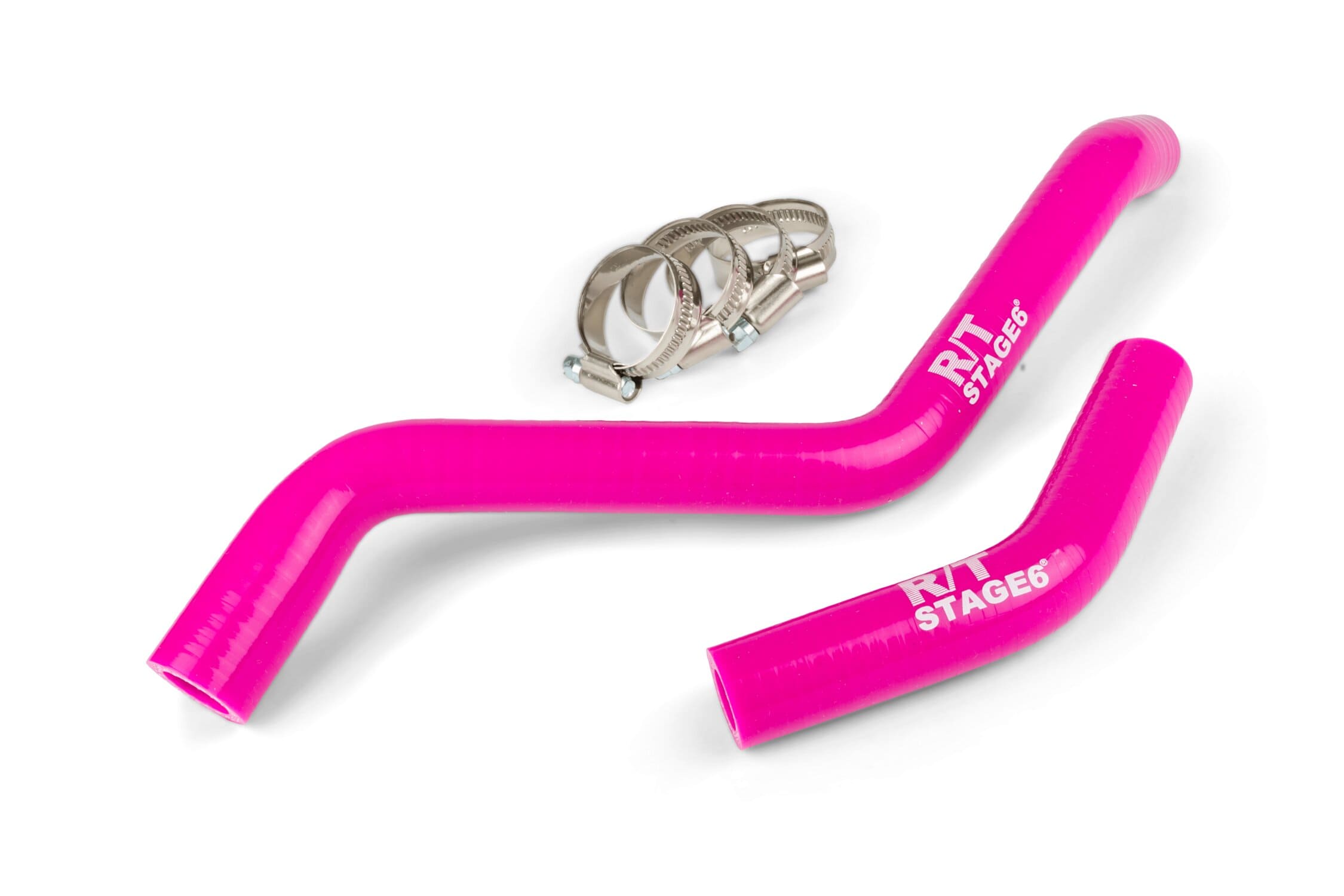 S6-01219301/PK Tubi radiatore Stage6 R/T rosa Derbi Euro 3 + Euro 4, COD: S6-01219301/PK