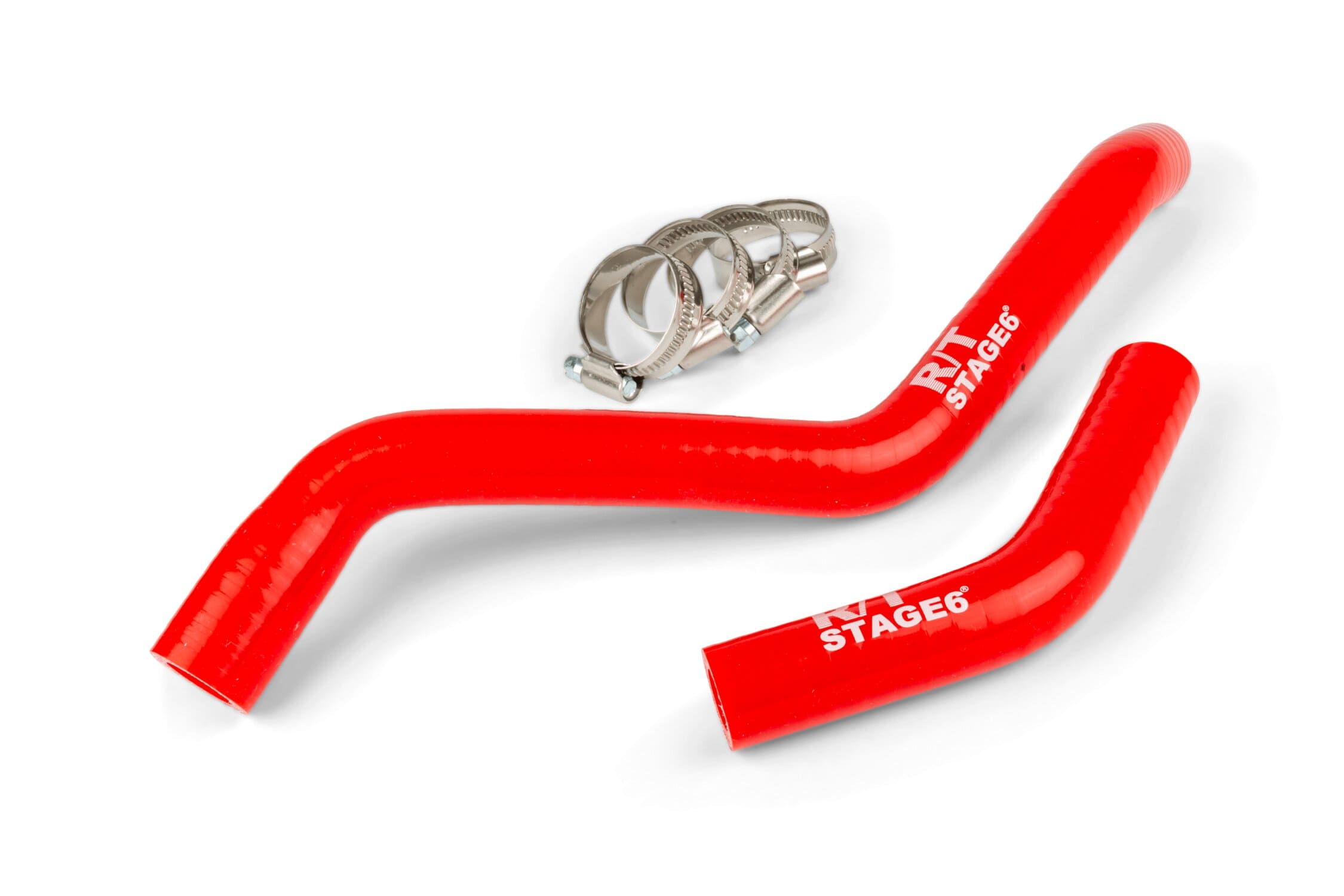 S6-01219301/RE Tubi radiatore Stage6 R/T rosso Derbi Euro 3 + Euro 4, COD: S6-01219301/RE