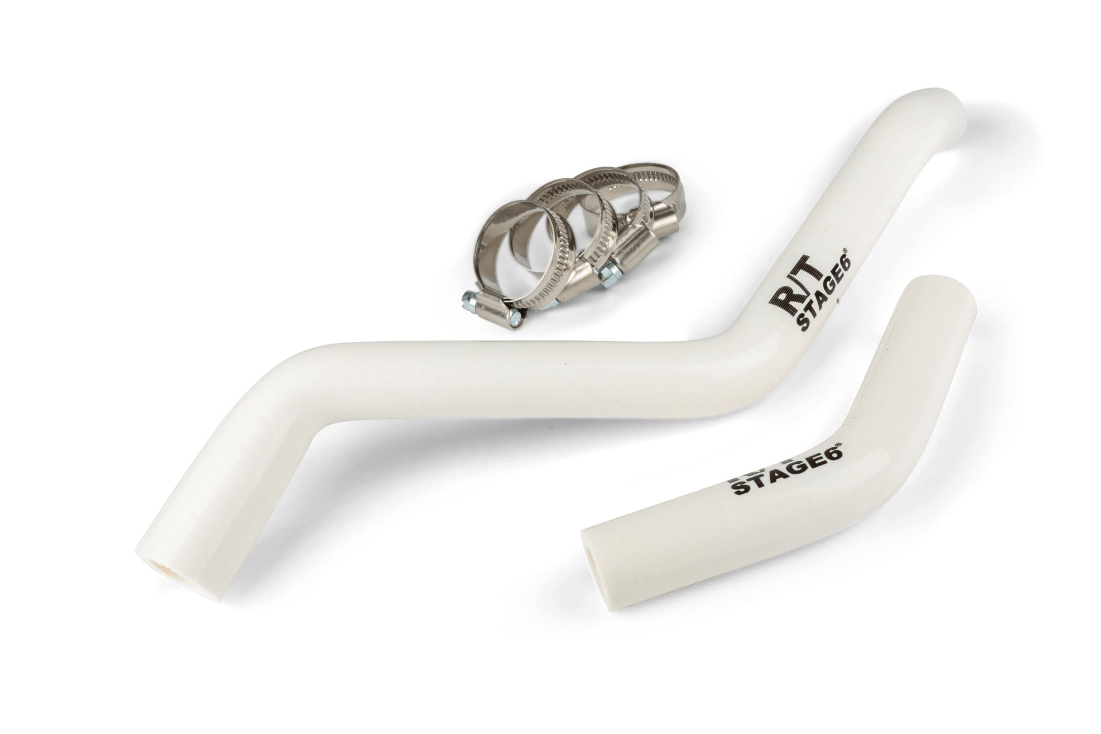 S6-01219301/WH Tubi radiatore Stage6 R/T bianco Derbi Euro 3 + Euro 4, COD: S6-01219301/WH