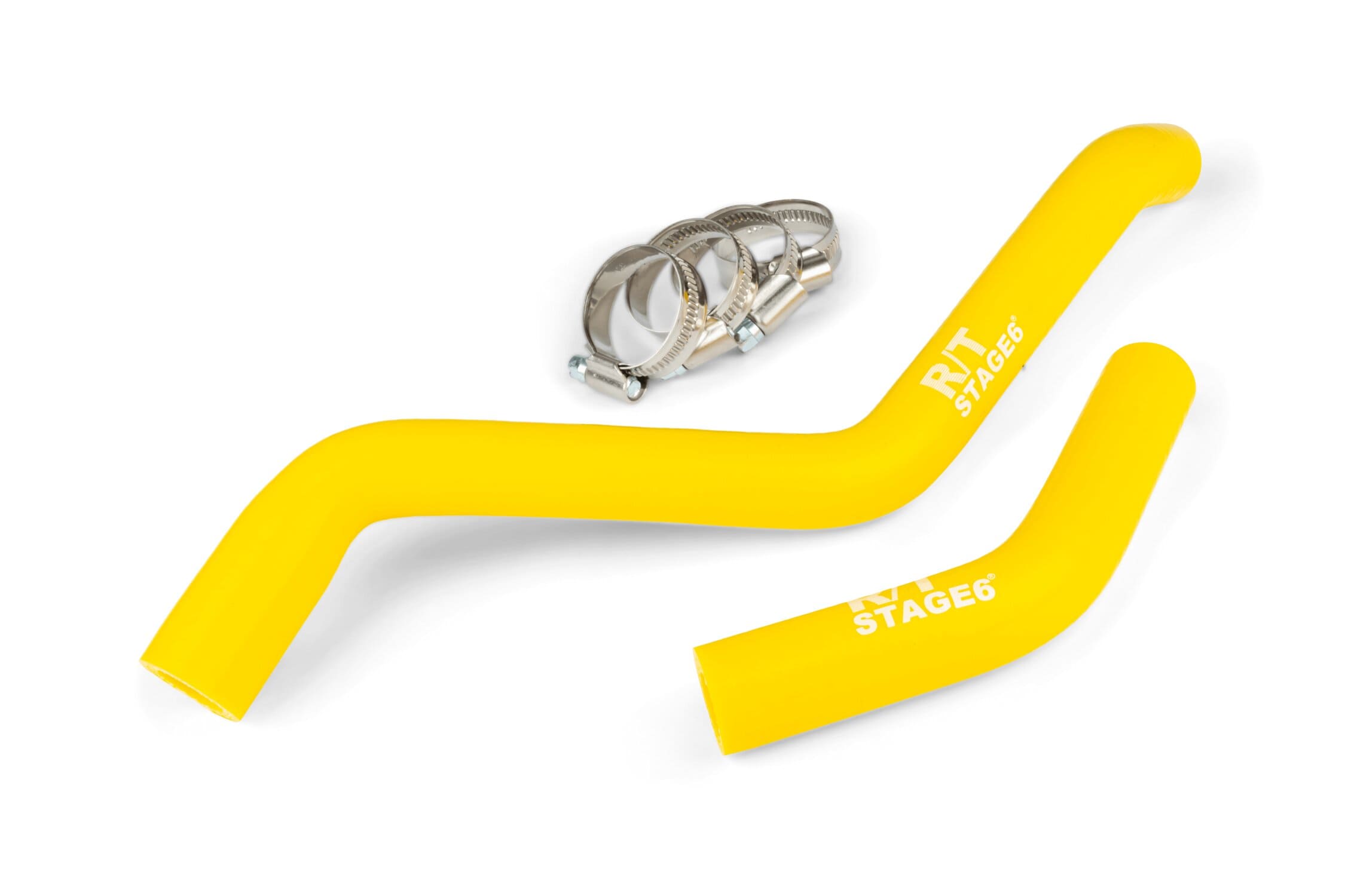 S6-01219301/YE Tubi radiatore Stage6 R/T giallo Derbi Euro 3 + Euro 4, COD: S6-01219301/YE