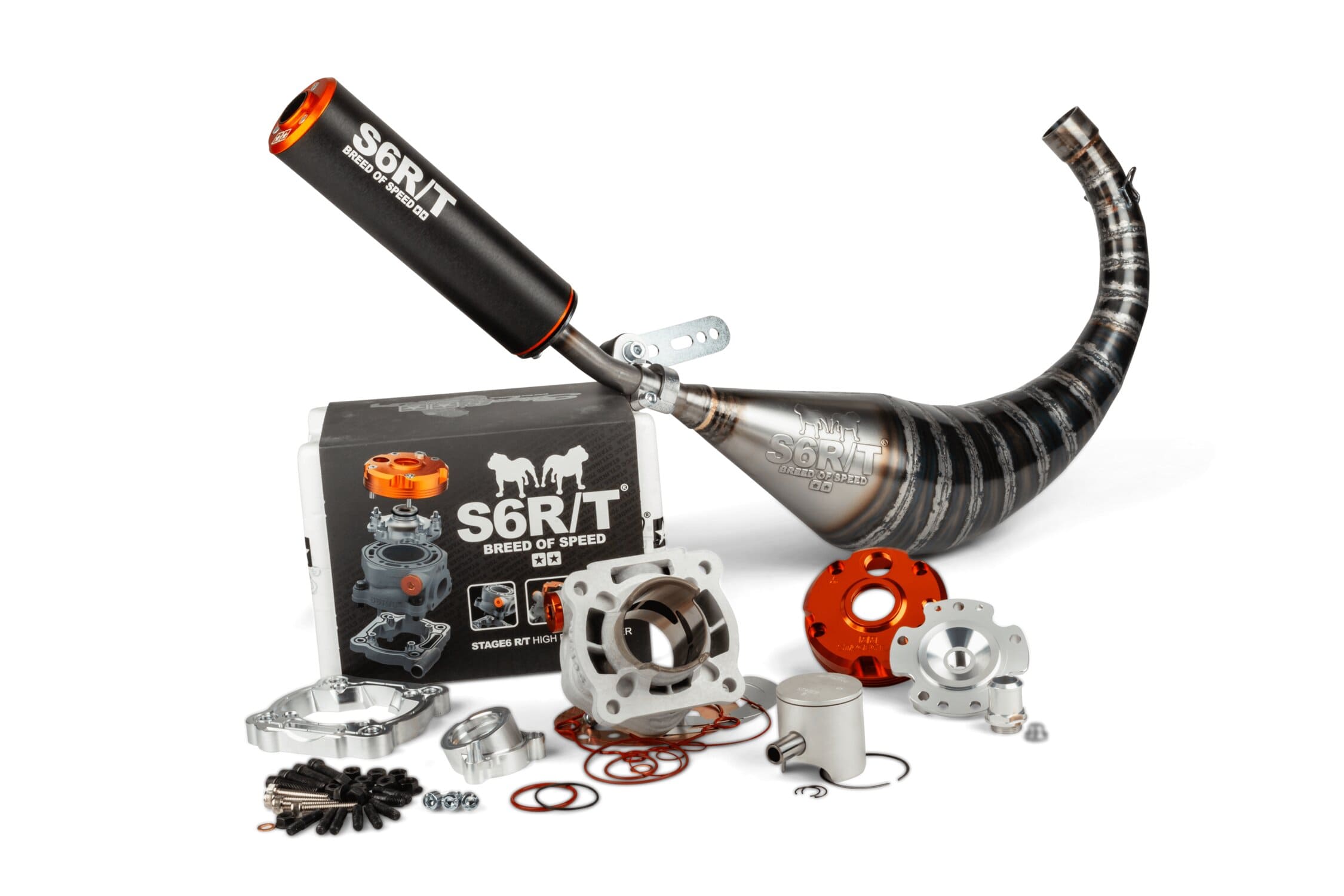 S6-7518801/PACK1 Kit gruppo termico - scarico - Stage6 R/T AM6, COD: S6-7518801/PACK1