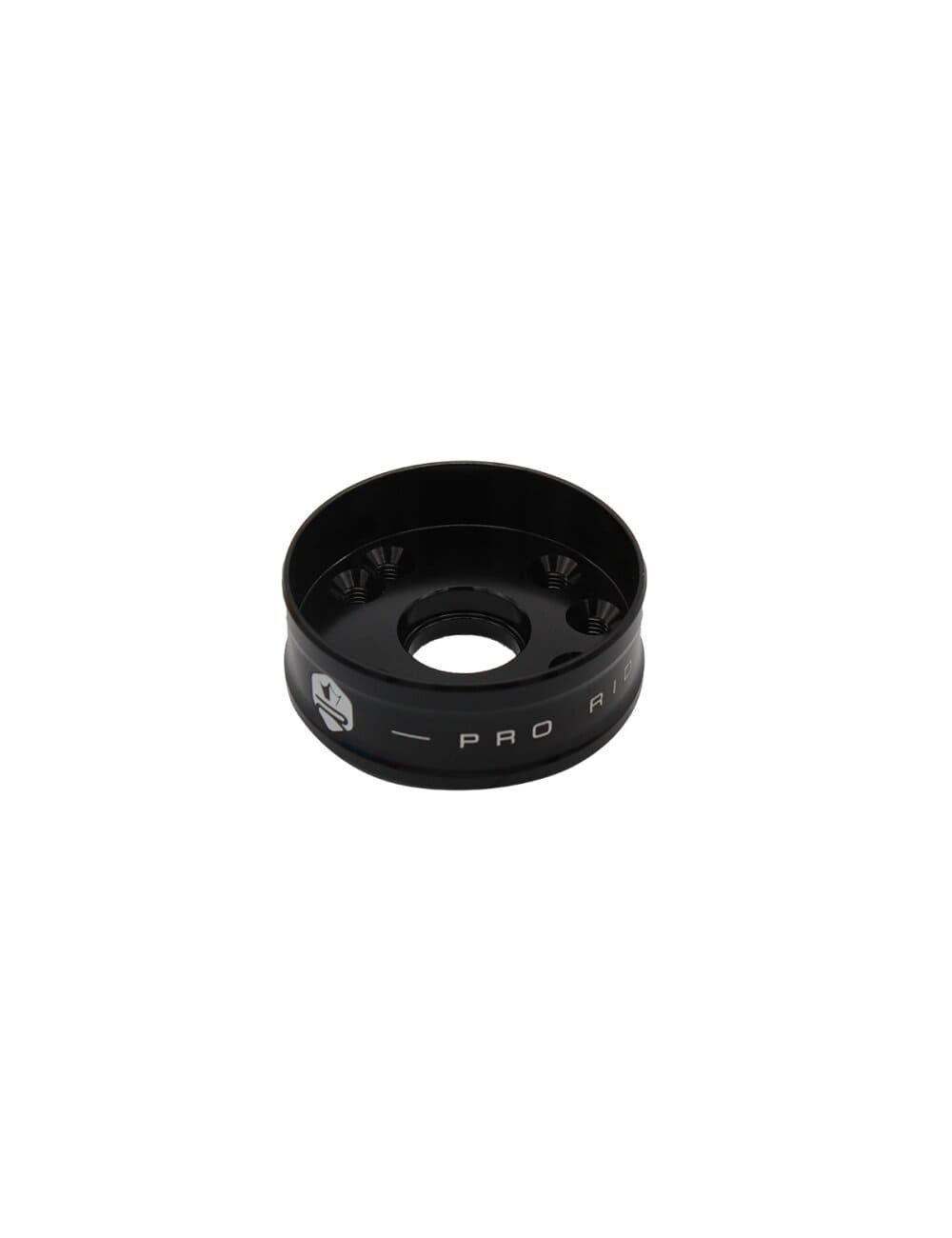 KR606F Terminale ingresso silenziatore KRM 70 - 90 alluminio nero, COD: KR606F