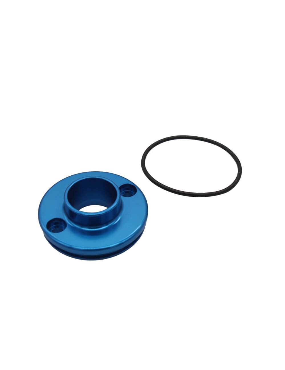 KR607F Terminale silenziatore KRM 70-90 alluminio blu, COD: KR607F