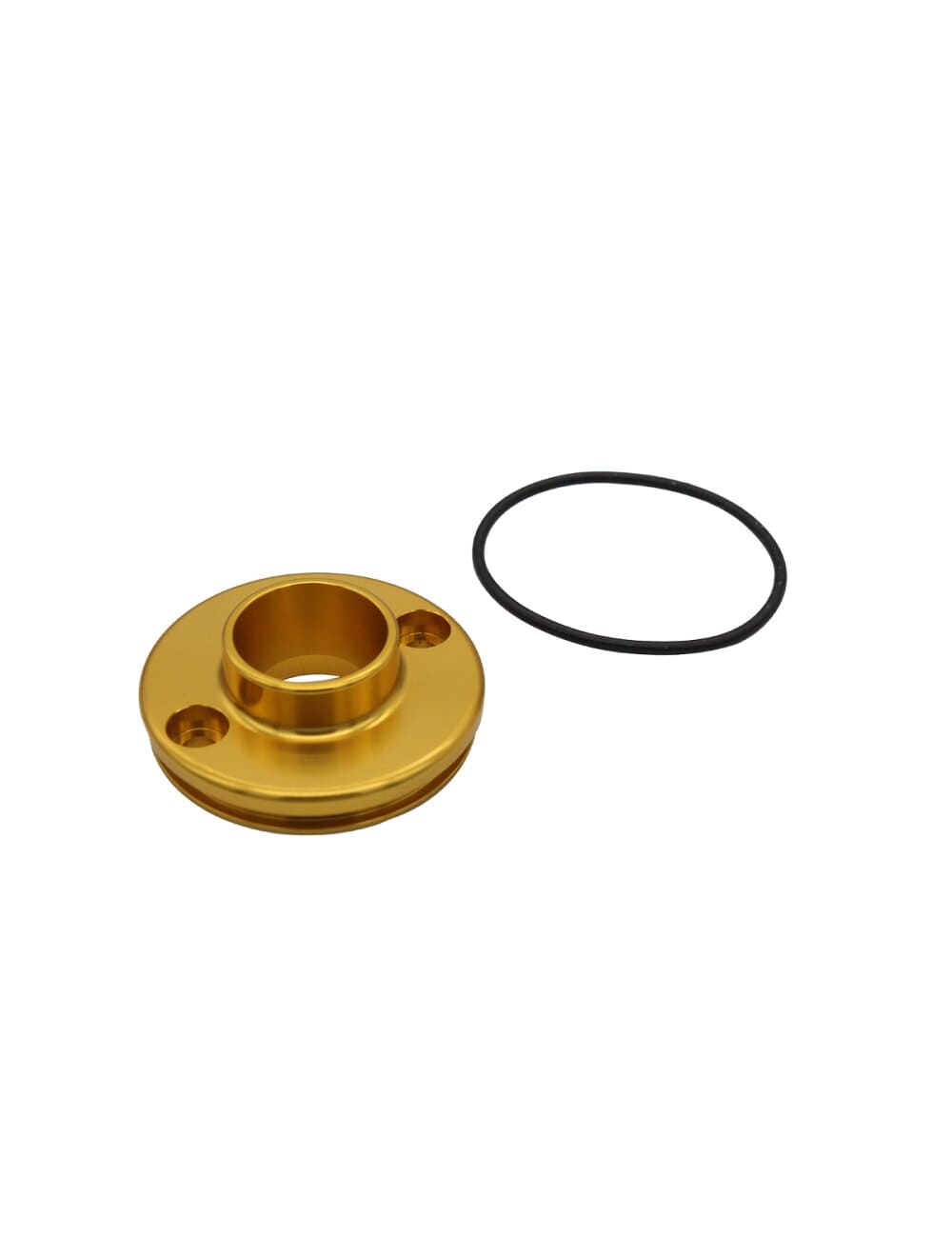 KR609F Terminale silenziatore KRM 70 - 90 alluminio oro, COD: KR609F