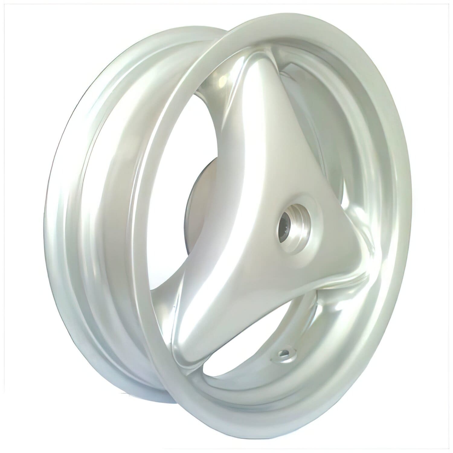 OE-YAM5AD-F5338-00-35 Cerchio Yamaha Neos / MBK Ovetto 2002 2006 argento, COD: OE-YAM5AD-F5338-00-35