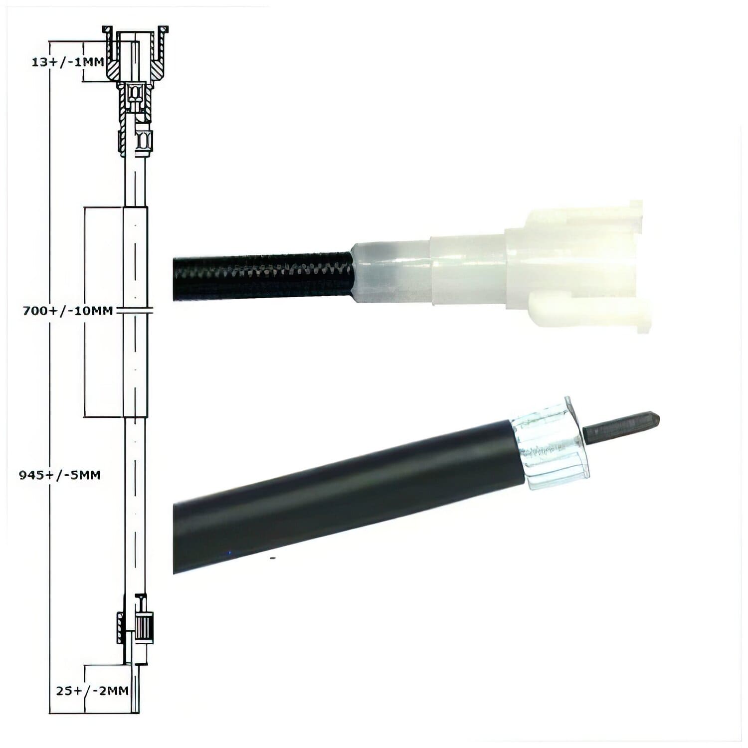 SP-91409 Cavo contachilometri Rieju RR / Derbi Easy, COD: SP-91409