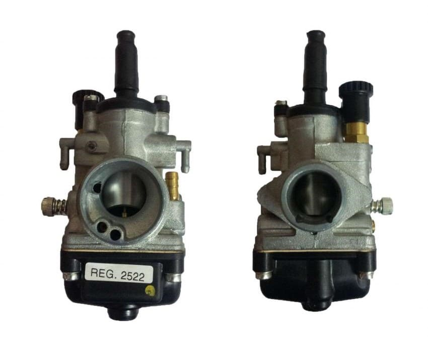 02522 carburetor dell'orto phbg 19 bs piaggio minarelli horizontal vertical am6
