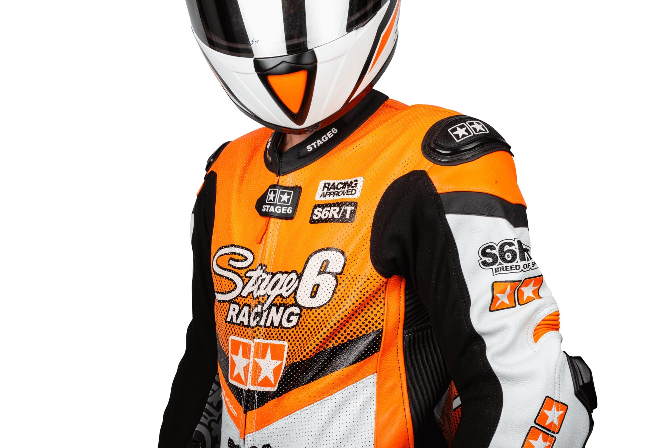 s6-0854/54 stage6 mk3 leather motorcycle suit size 54