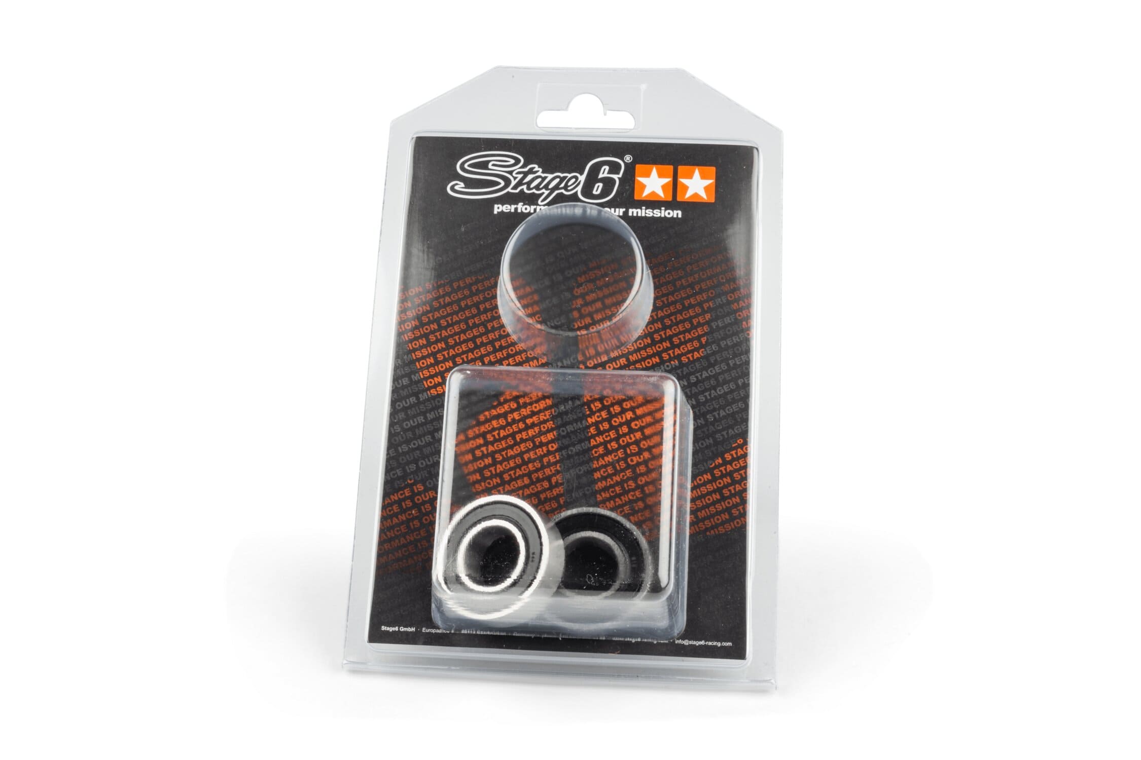 s6-8060001 set cuscinetti asse motore stage6 minarelli orizzontale / cina 2t, COD: S6-8060001