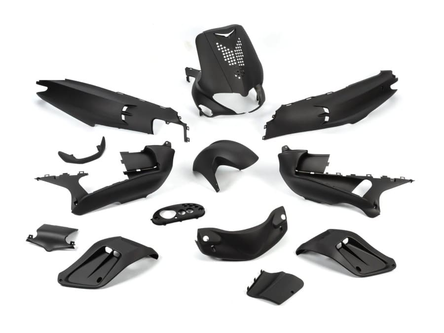 STR-941/BM Kit carena 15 pezzi Gilera Runner fino al 2005 nero opaco, COD: STR-941/BM