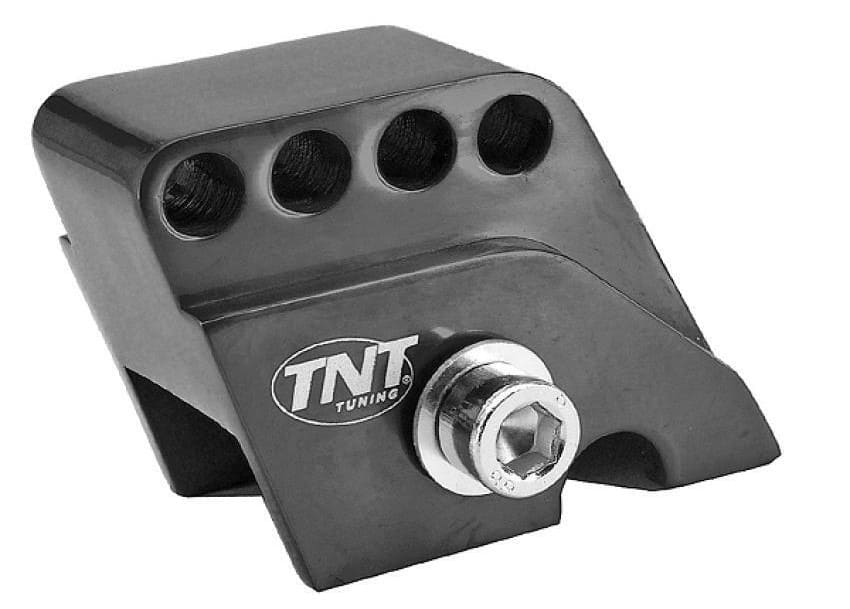 520618 Piaggio shock absorber lift 4 holes black anodized