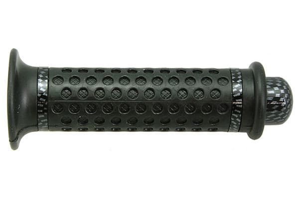 str-061.00/ca manopole str8 con terminale semisferico,carb-look, COD: STR-061.00/CA