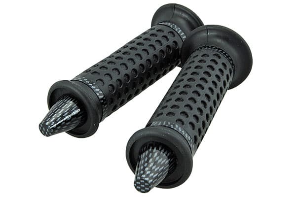 str-061.02/ca manopole str8 con terminale a tronco di cono carbonio, COD: STR-061.02/CA