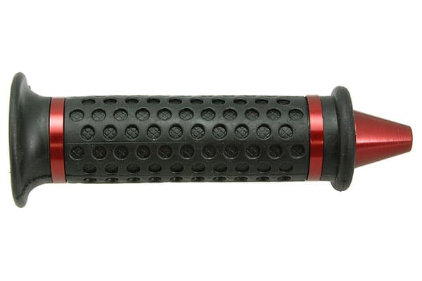 str-061.02/re manopole str8 con terminale a tronco rosso, COD: STR-061.02/RE
