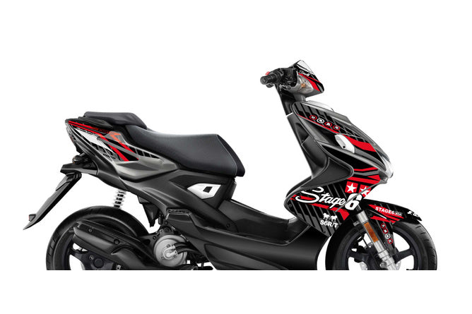 S6-056602.2/RE Kit deco Yamaha Aerox dopo 2013 Stage6 Rosso, COD: S6-056602.2/RE