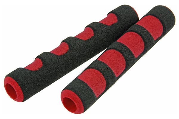 STR-080.80/RE Copri Leva Freno STR8 universal nero / rosso, COD: STR-080.80/RE