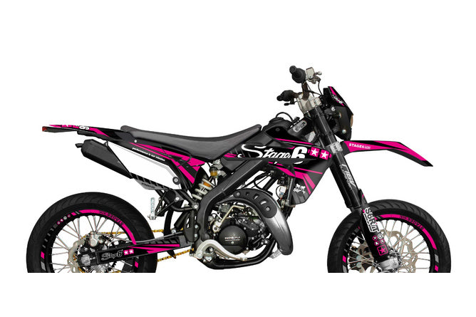 S6-058802.2/PK Kit deco Rieju MRT 2009 - 2021 Stage6 Rosa, COD: S6-058802.2/PK