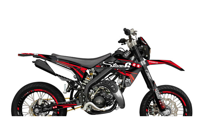 S6-058802.2/RE Kit deco Rieju MRT 2009 - 2021 Stage6 Rosso